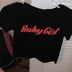 Baby girl crop top
